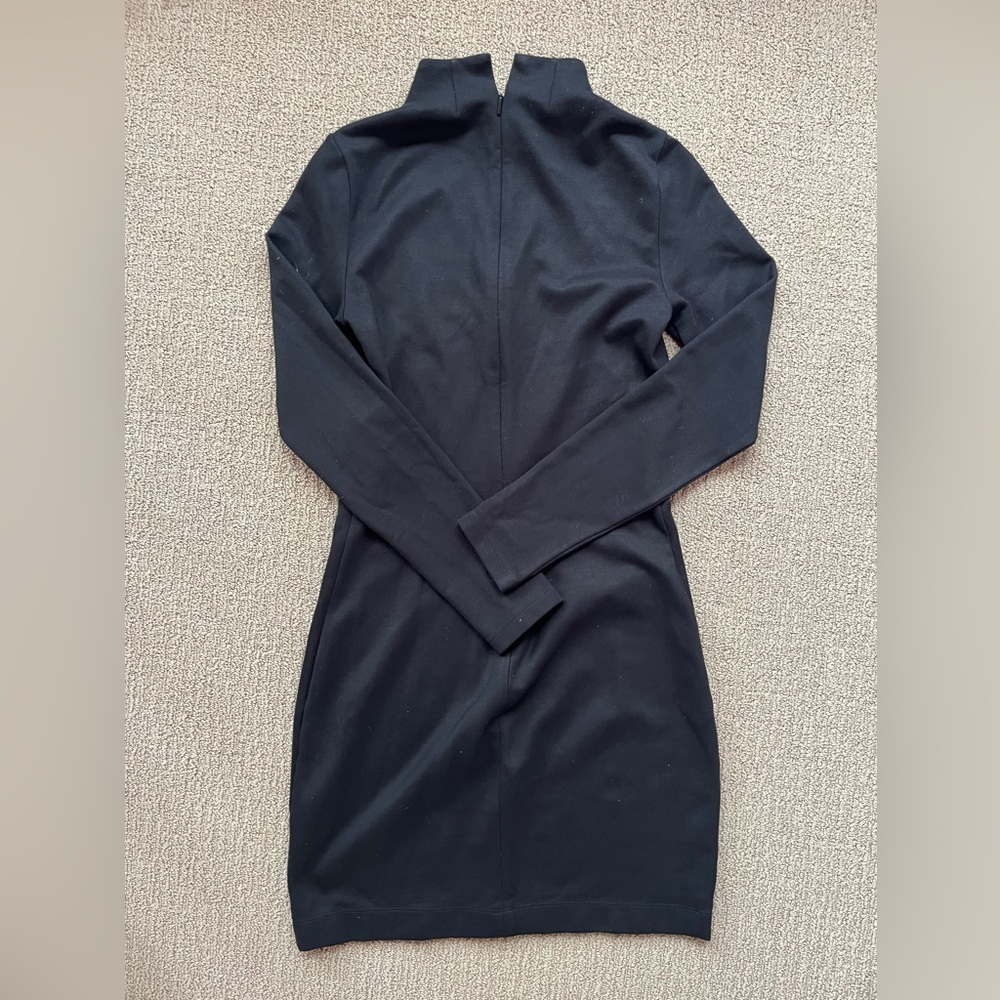 Aritzia Babaton Long Sleeve Little Black Dress - Picture 2 of 5